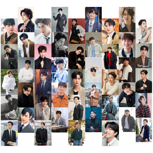 Kdrama Actors combo of 45 4*6 inch wall posters