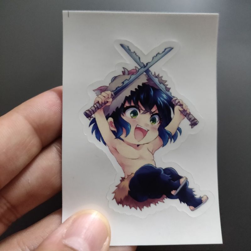 Inosuke die-cut sticker
