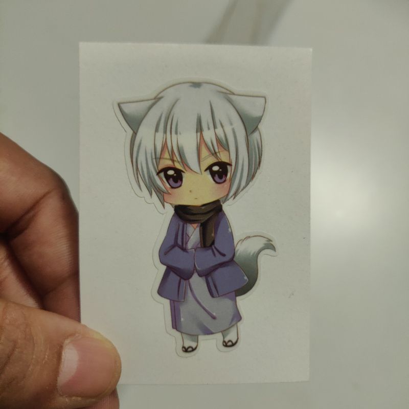 Tomoe die-cut sticker