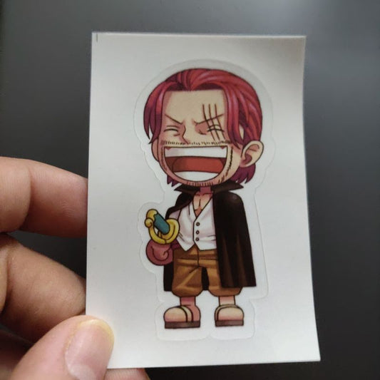 Shanks die-cut sticker