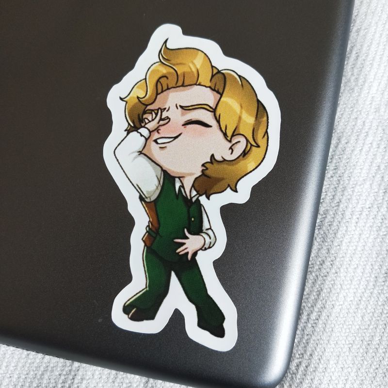 Dynamite Taehyung die-cut sticker