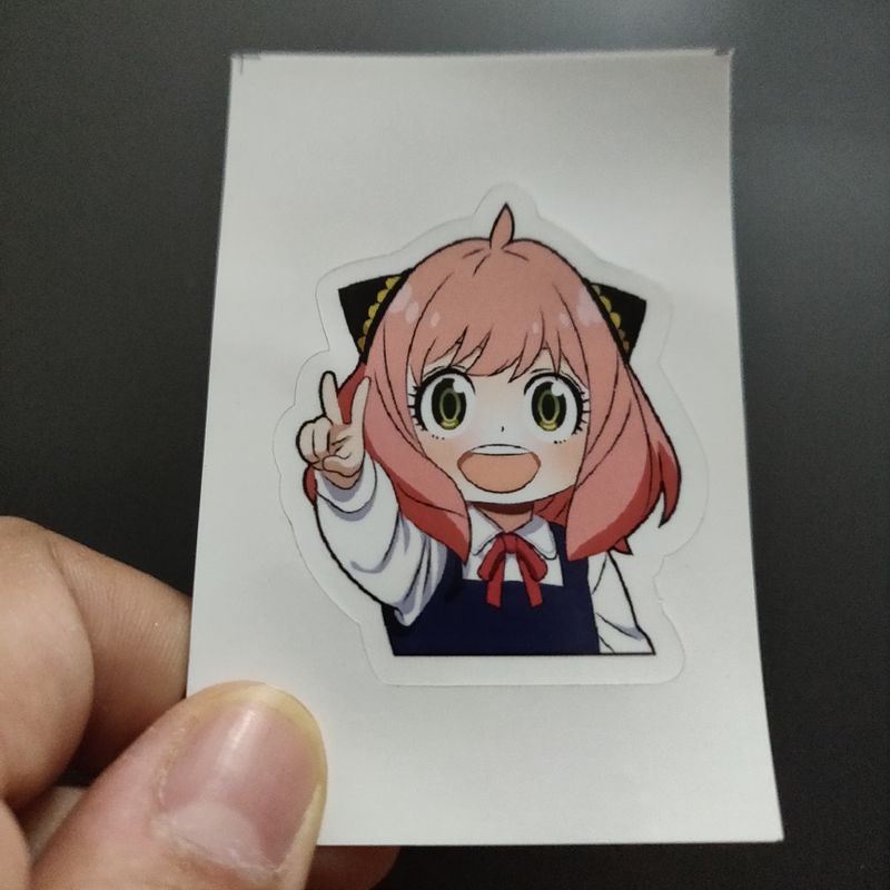Anya Forger die-cut sticker