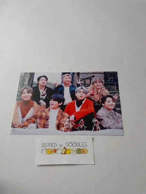 BTS wall poster | Combo of 2 A5