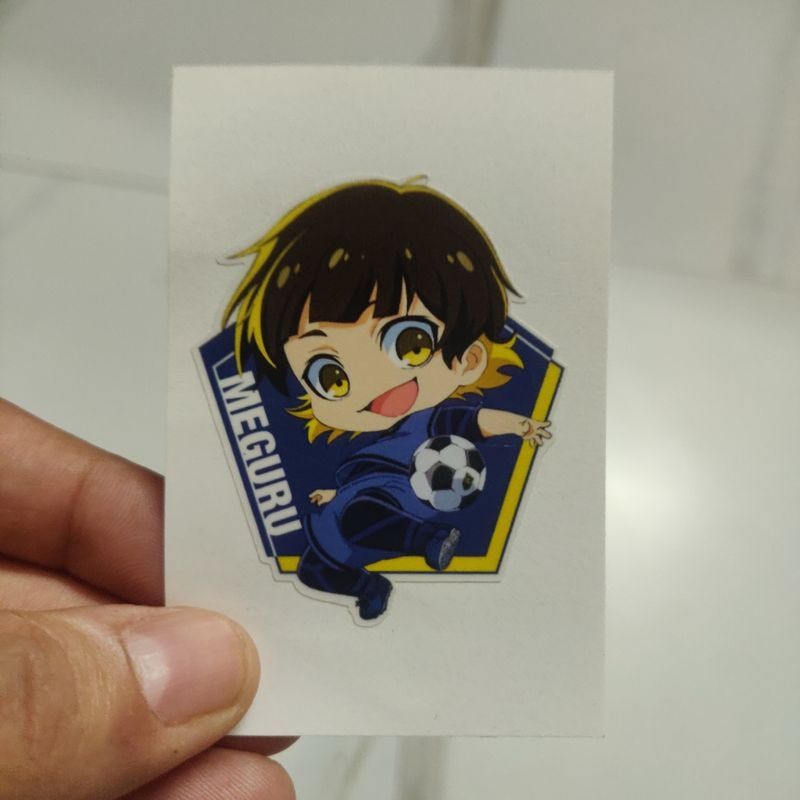 Meguru Bachira die-cut sticker