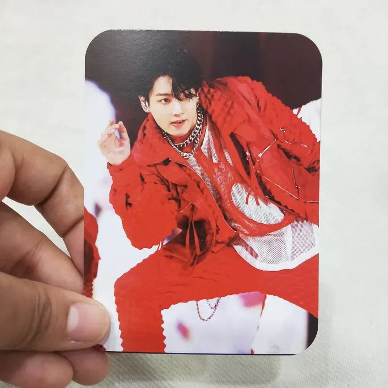 BTS photocards - Red hot on stage - Pack of 7