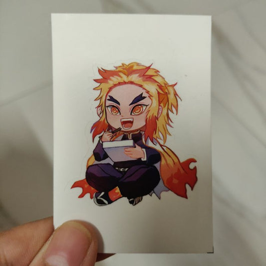 Rengoku Umai die-cut sticker