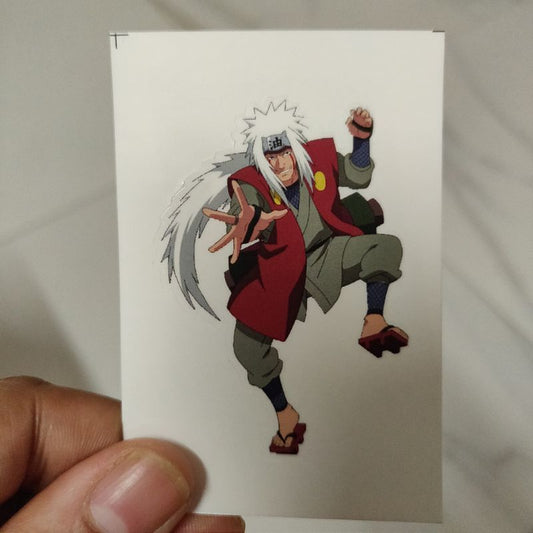 Great Toad Sage Jiraiya die-cut sticker