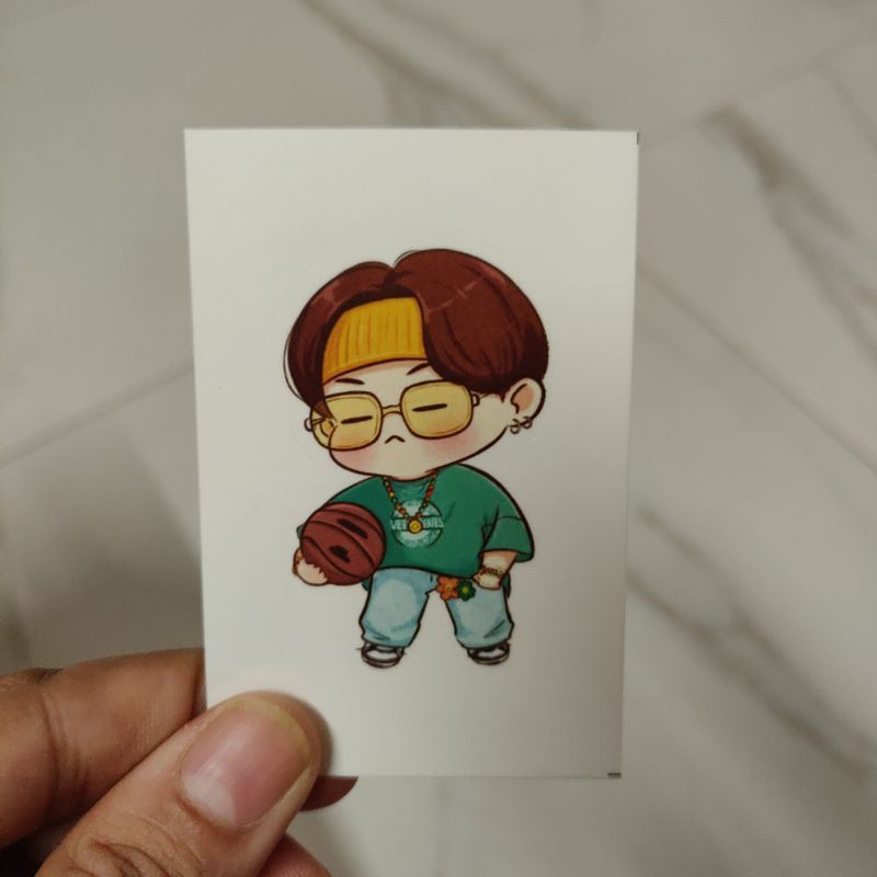 Dynamite Suga die-cut sticker