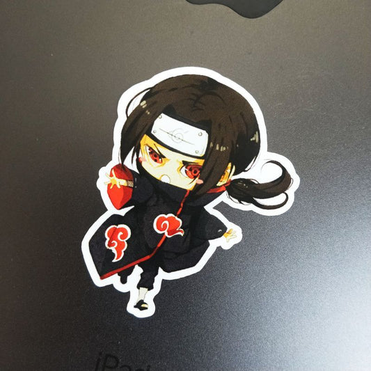 Itachi die-cut sticker