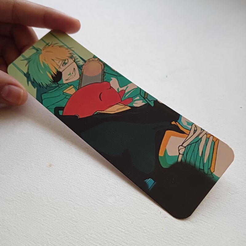 Denji and Pochita bookmark