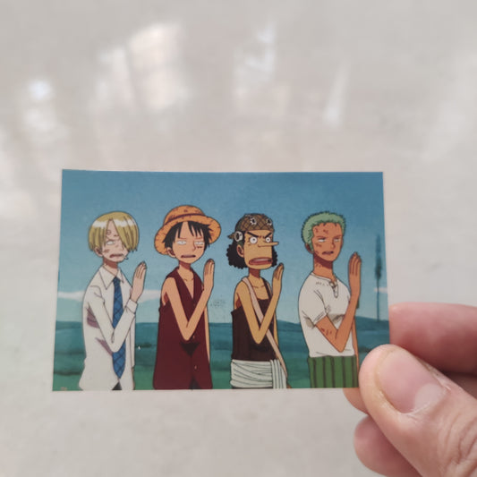 Luffy Zoro Sanji Usopp basic sticker