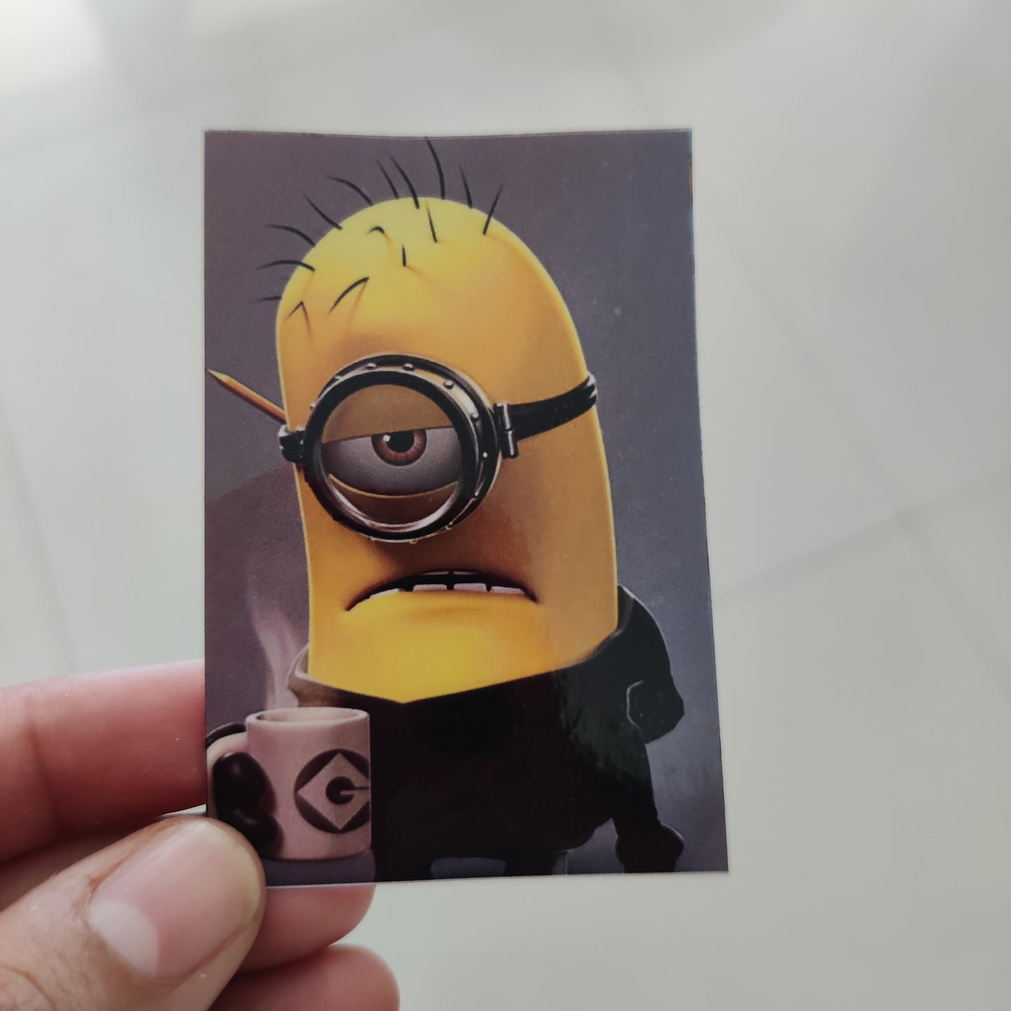 Grumpy Minion basic sticker