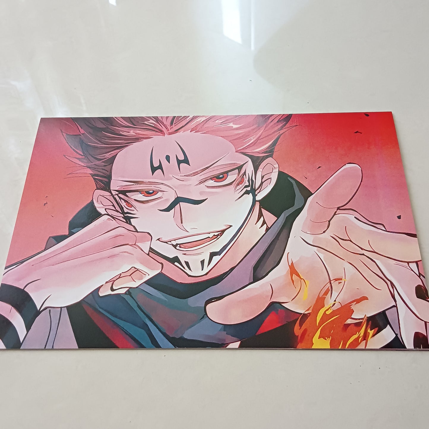 Sukuna Jujutsu Kaisen wall poster | Style 3