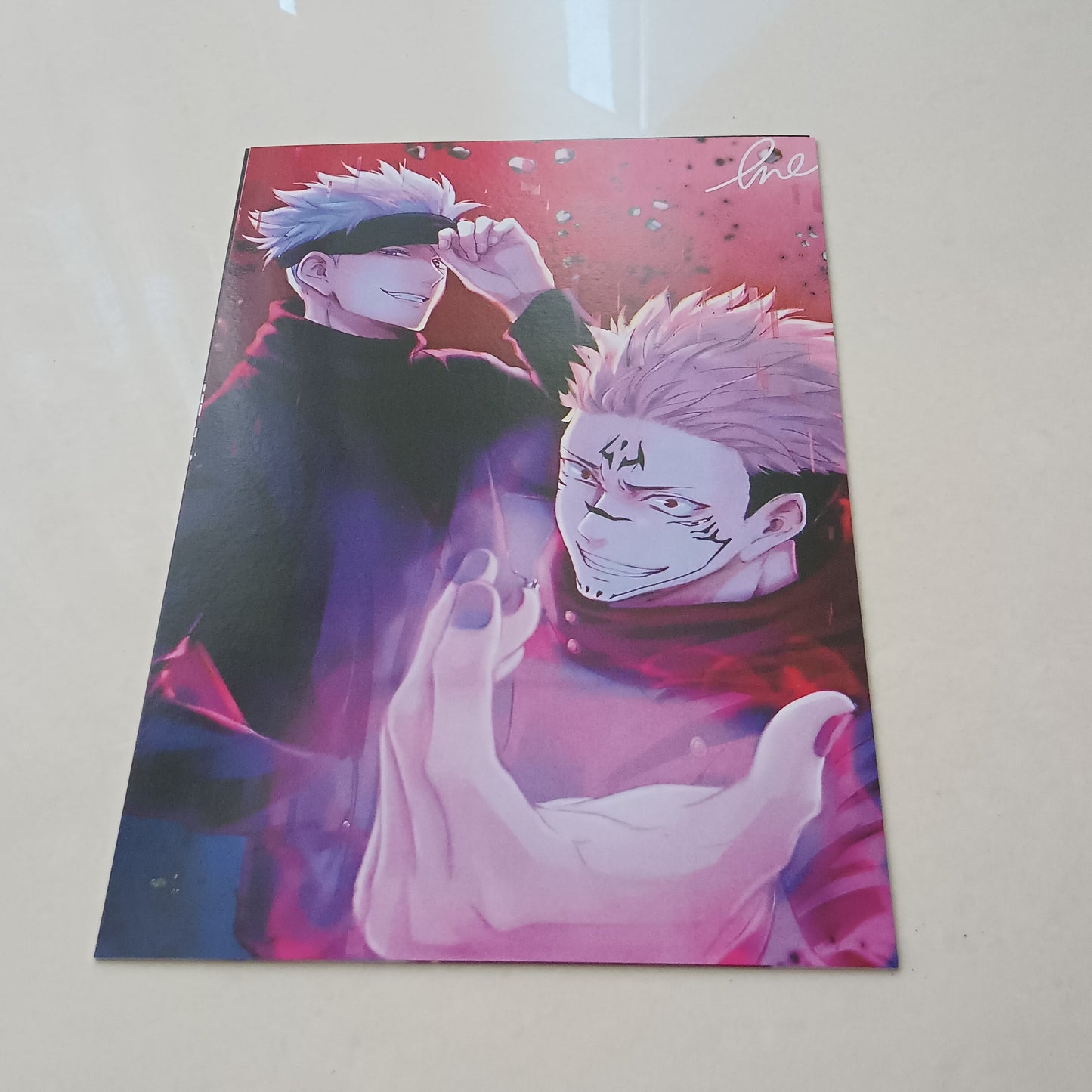 Gojo and Sukuna Jujutsu Kaisen wall poster