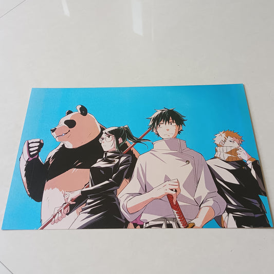 Jujutsu Kaisen Senpai team wall poster