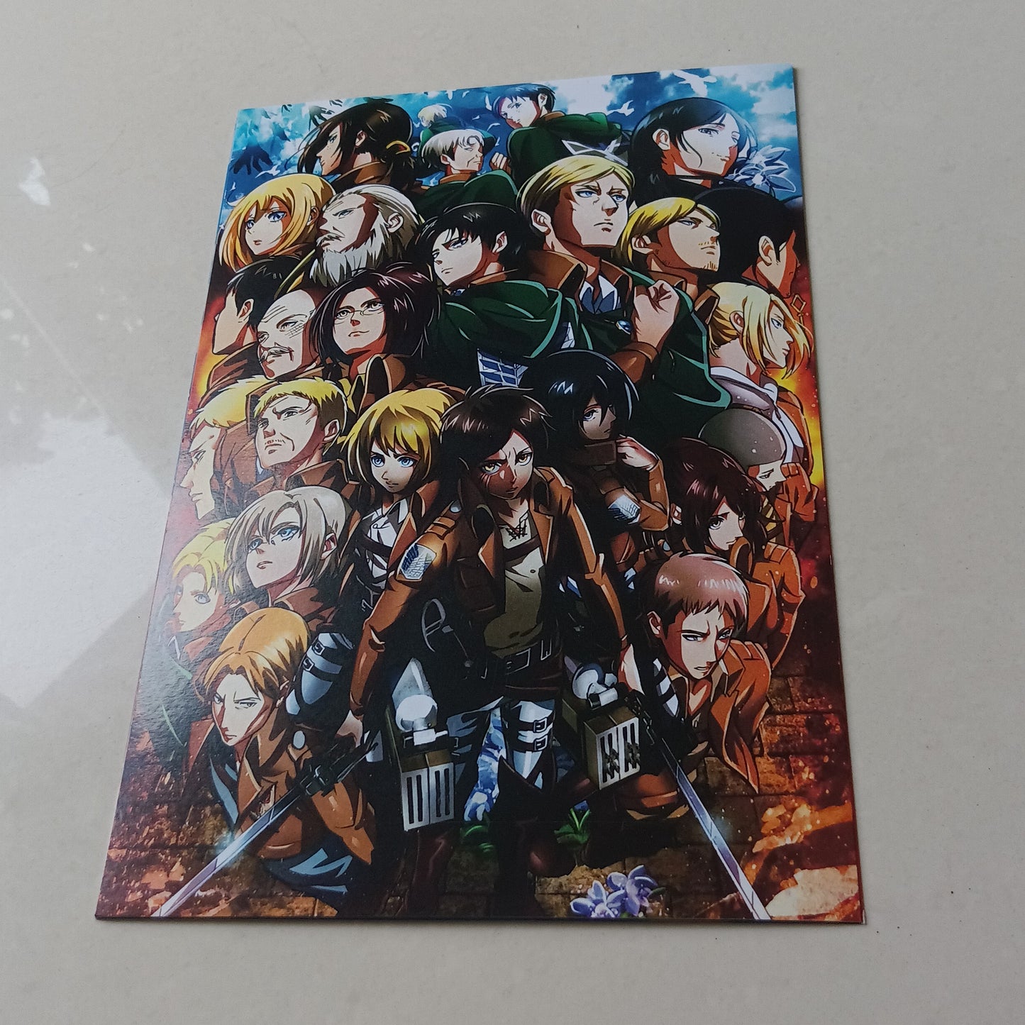 Attack on Titan wall poster | Style 4