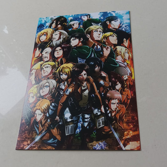 Attack on Titan wall poster | Style 4