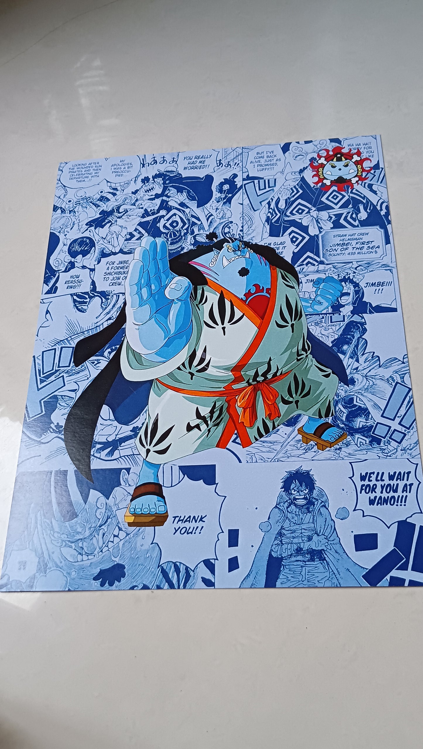 One piece crew wall poster combo of 10