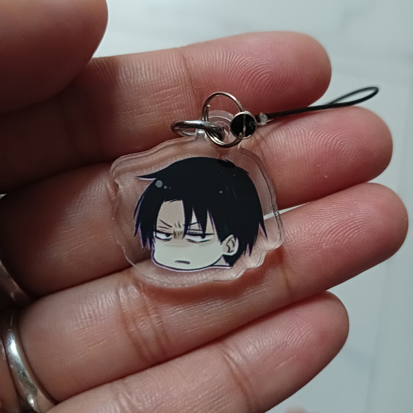 Levi Acrylic Charm