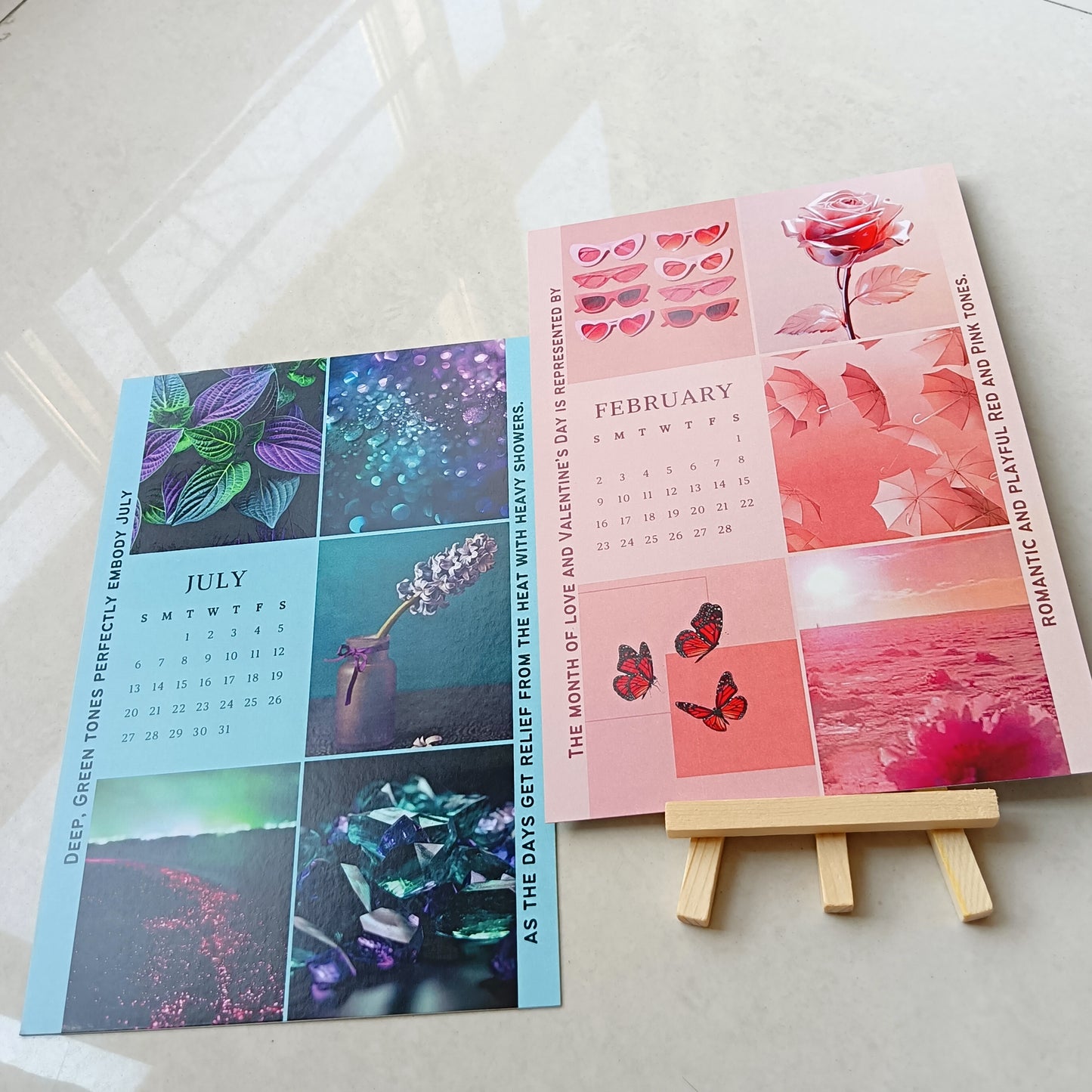 Seasons of Life Aesthetic Calendar 2025-2026