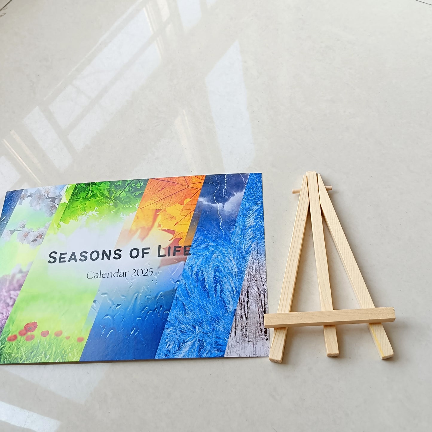 Seasons of Life Aesthetic Calendar 2025-2026