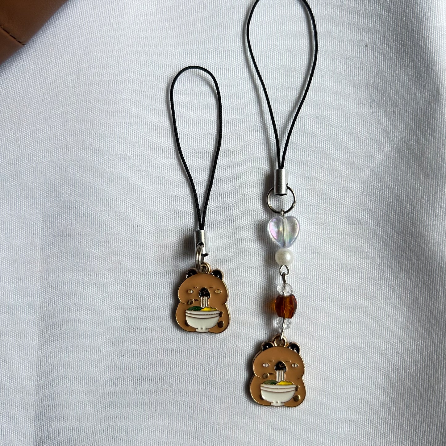 Capybara Enamel Charm