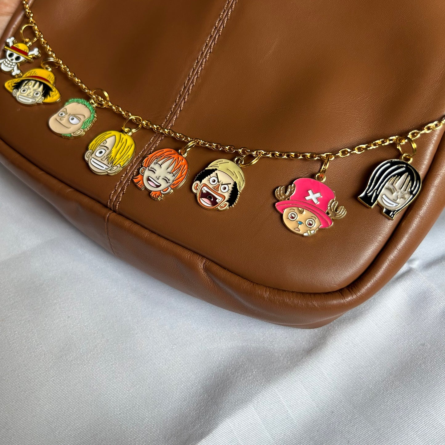 One piece chain charm