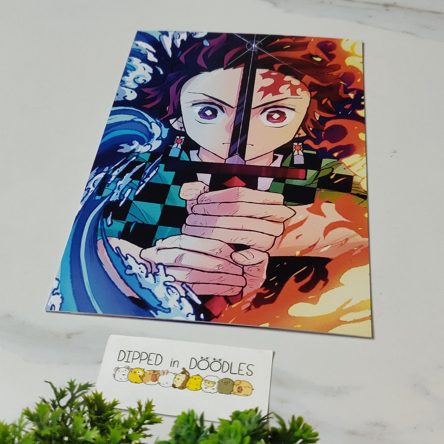 Tanjiro Demon Slayer wall poster | Style 2
