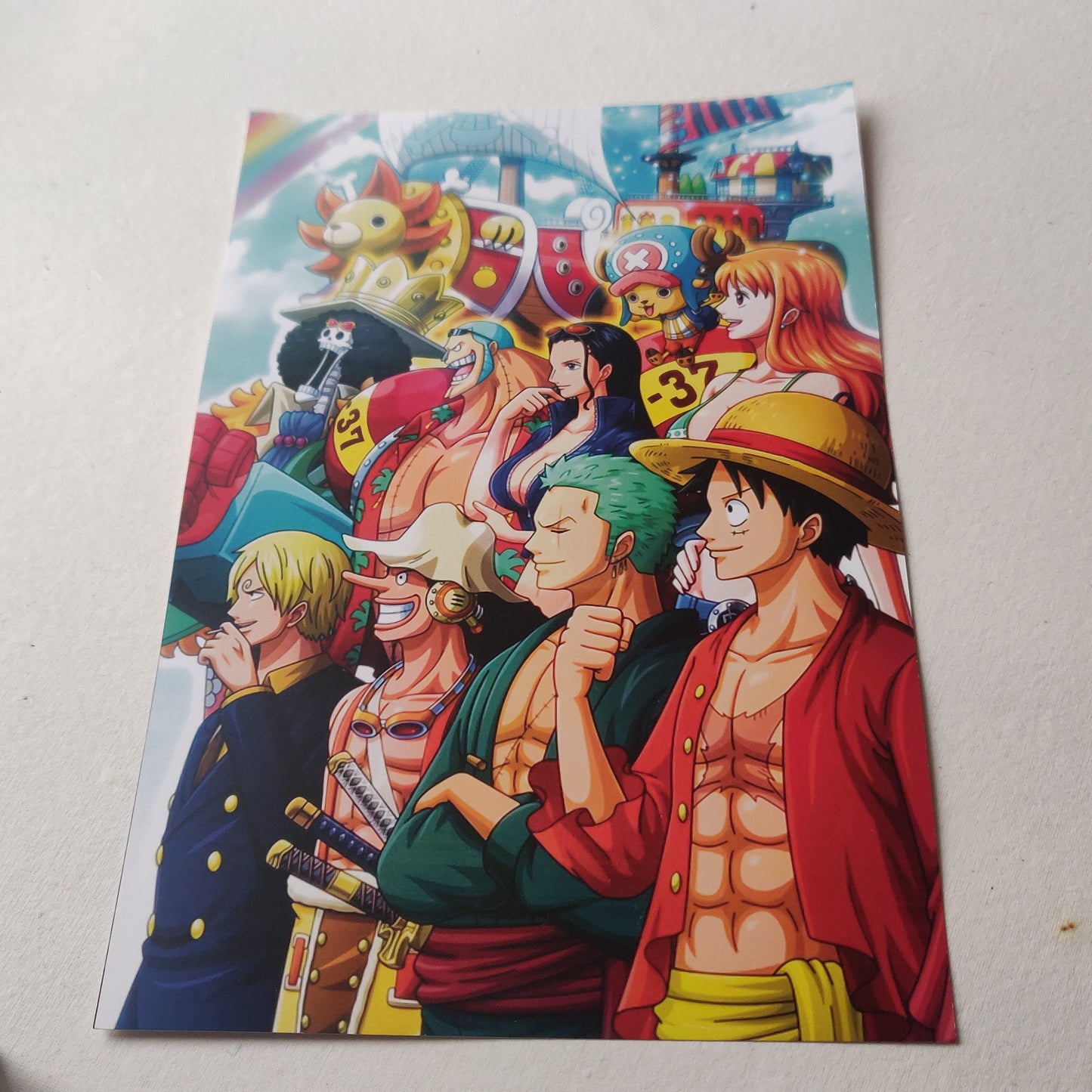 One Piece wall poster collage combo