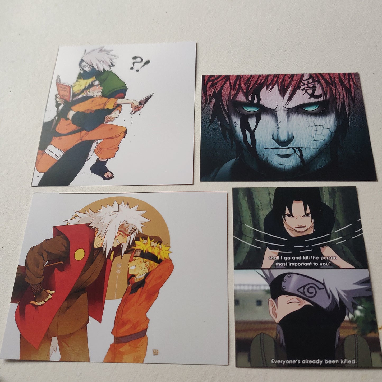 Naruto wall poster collage combo