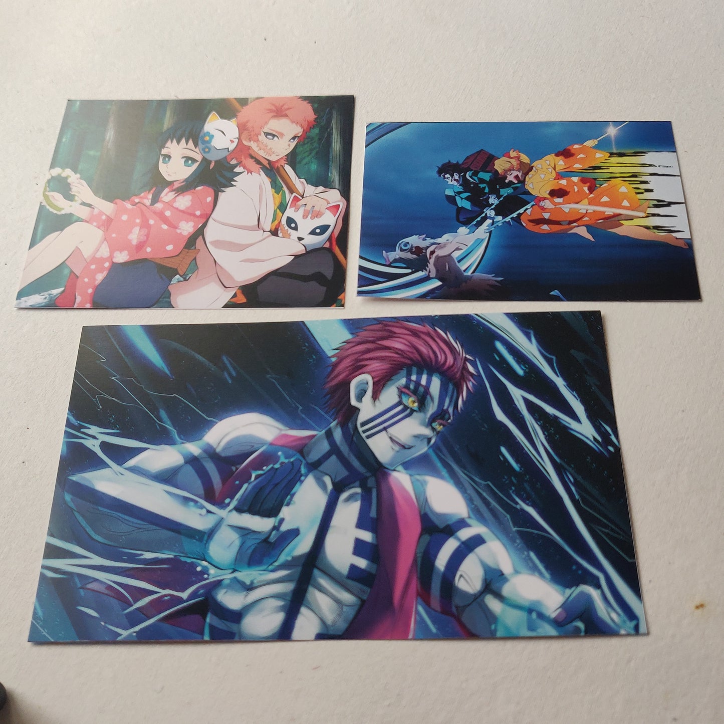 Demon Slayer wall poster collage combo