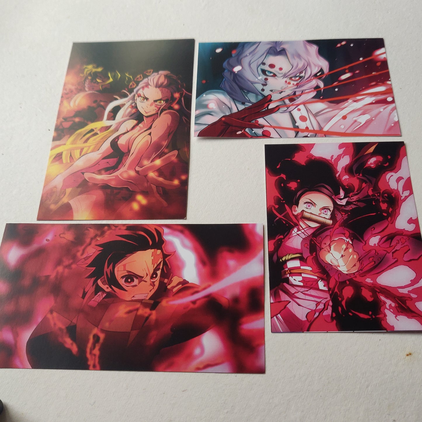 Demon Slayer wall poster collage combo