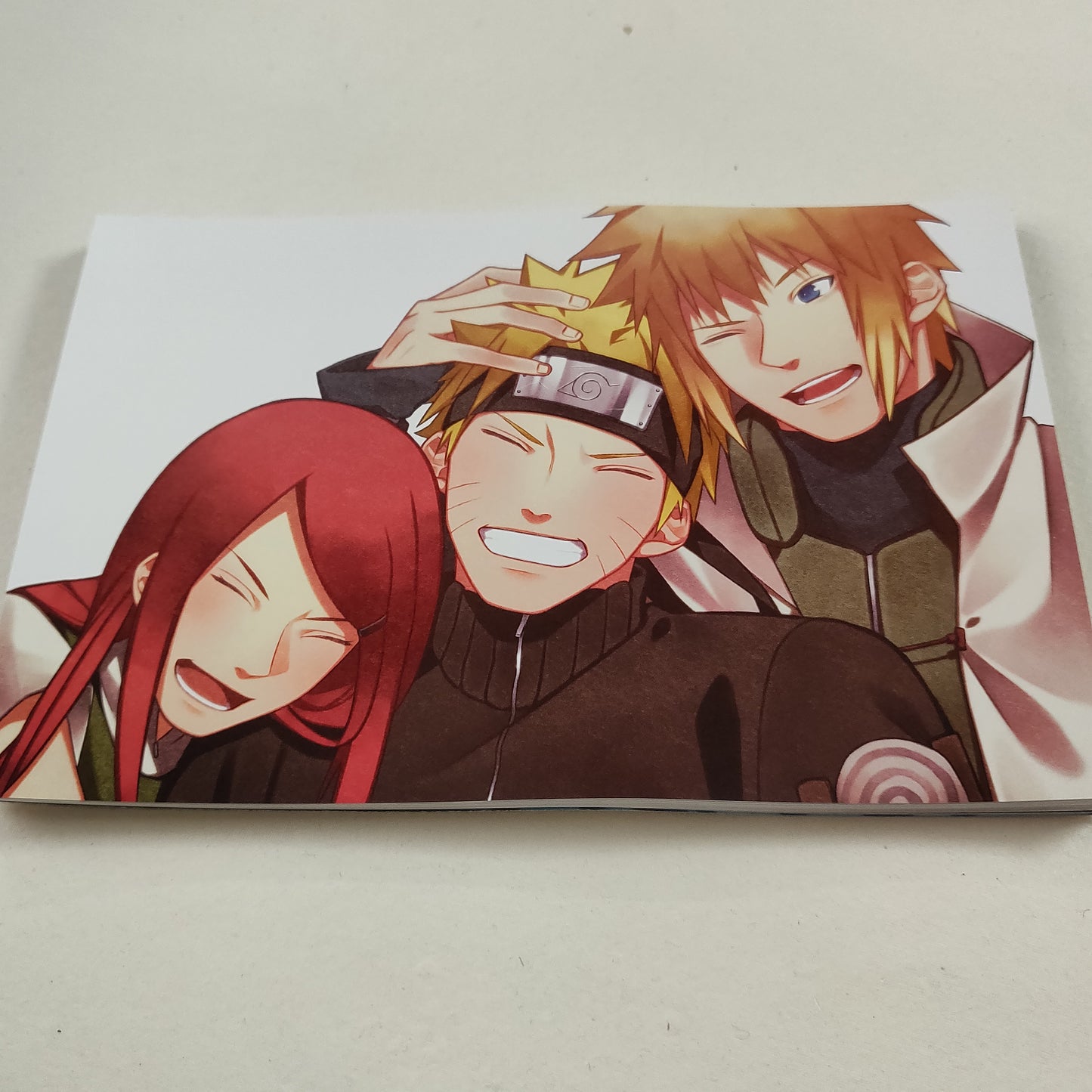 Minato Kushina and Naruto wall poster