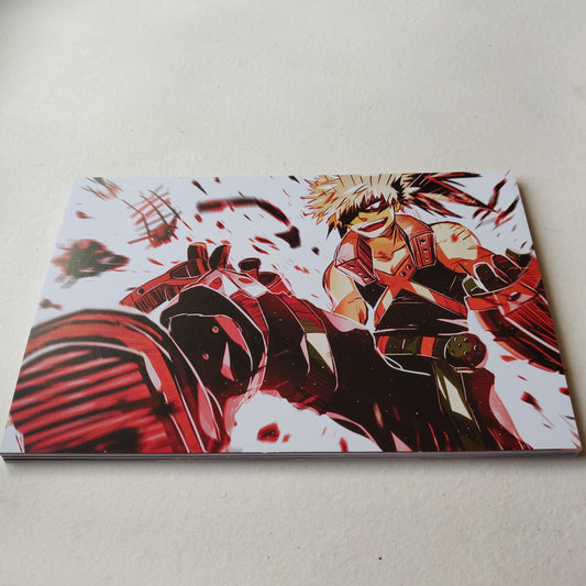 Bakugo My Hero Academia wall poster | Style 1