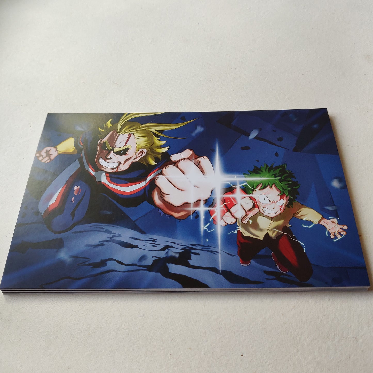 Might Guy and Midoriya wall poster