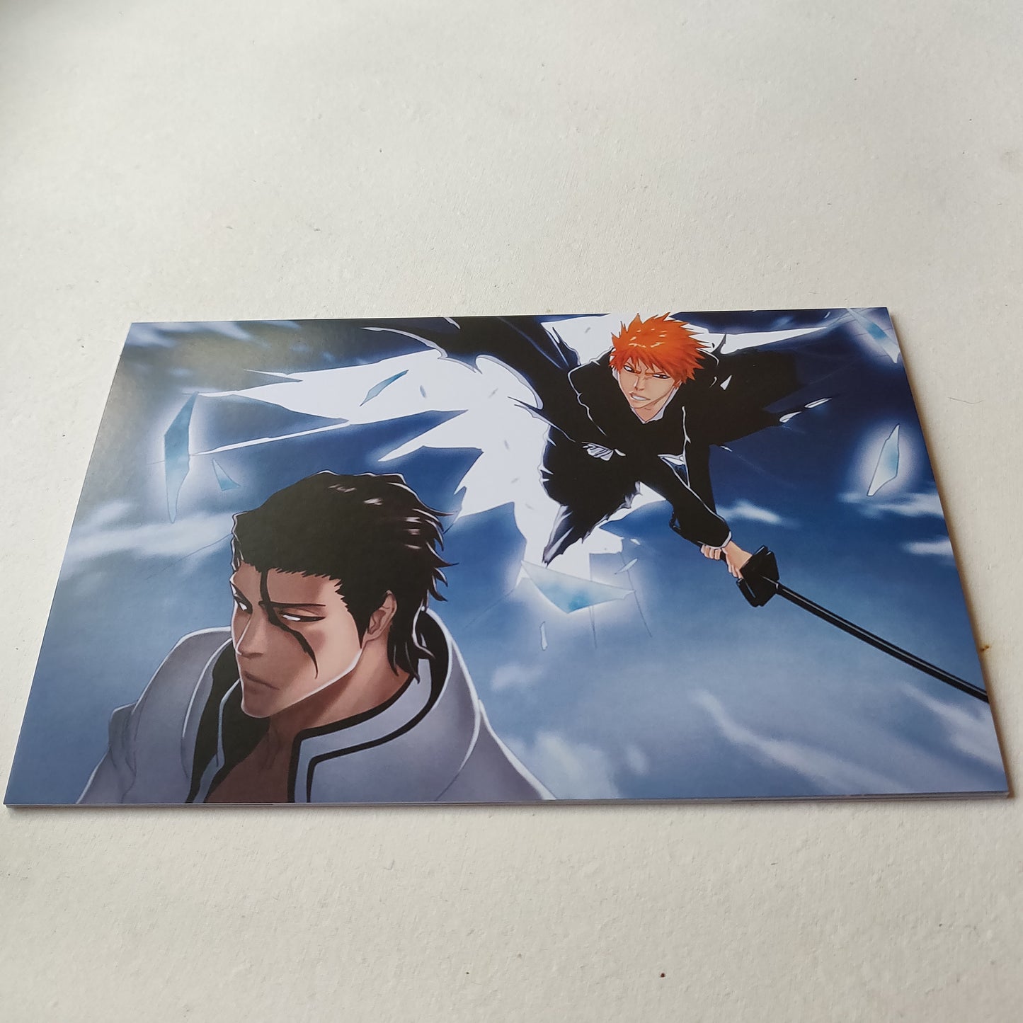 Ichigo vs Aizen Bleach wall poster | Style 2
