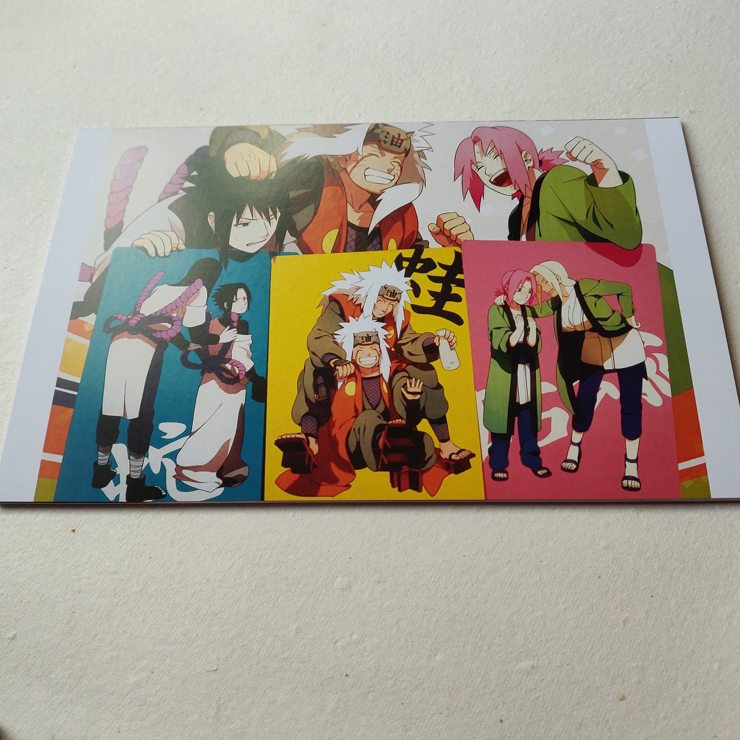 Team 7 and their Masters wall poster