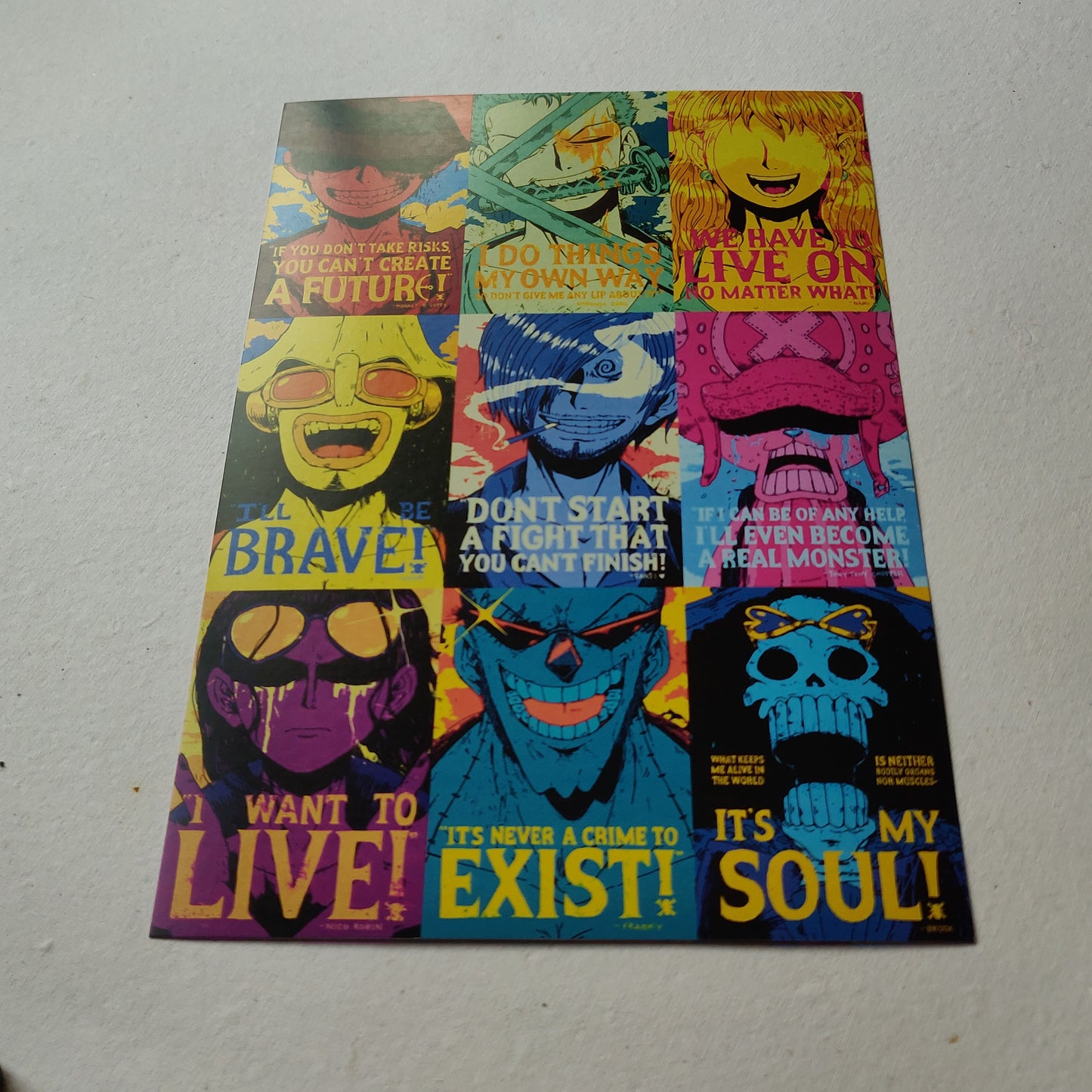 One Piece crew wall poster | Style 3