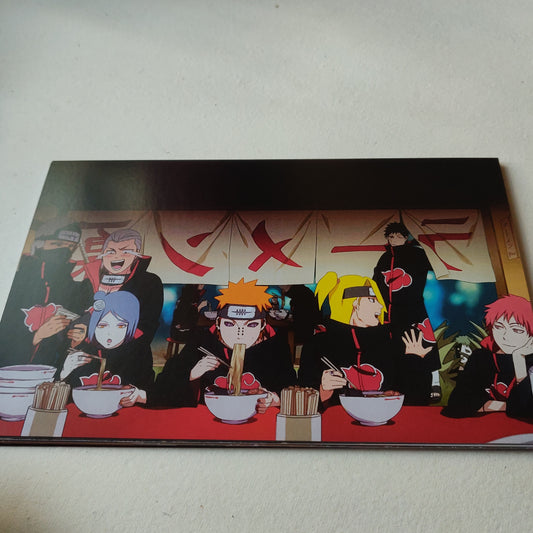 Akatsuki at Ichiraku Ramen wall poster