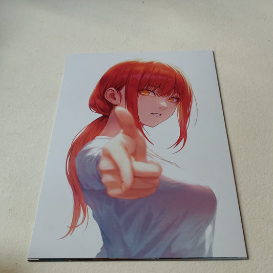 Makima Chainsawman wall poster | Style 2