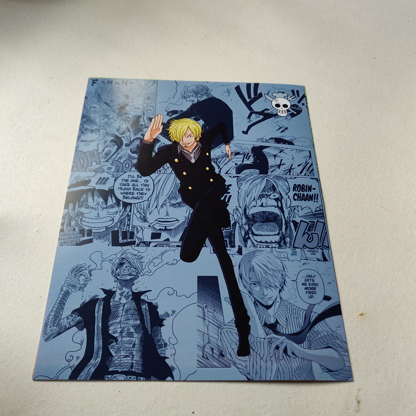 One piece crew wall poster combo of 10