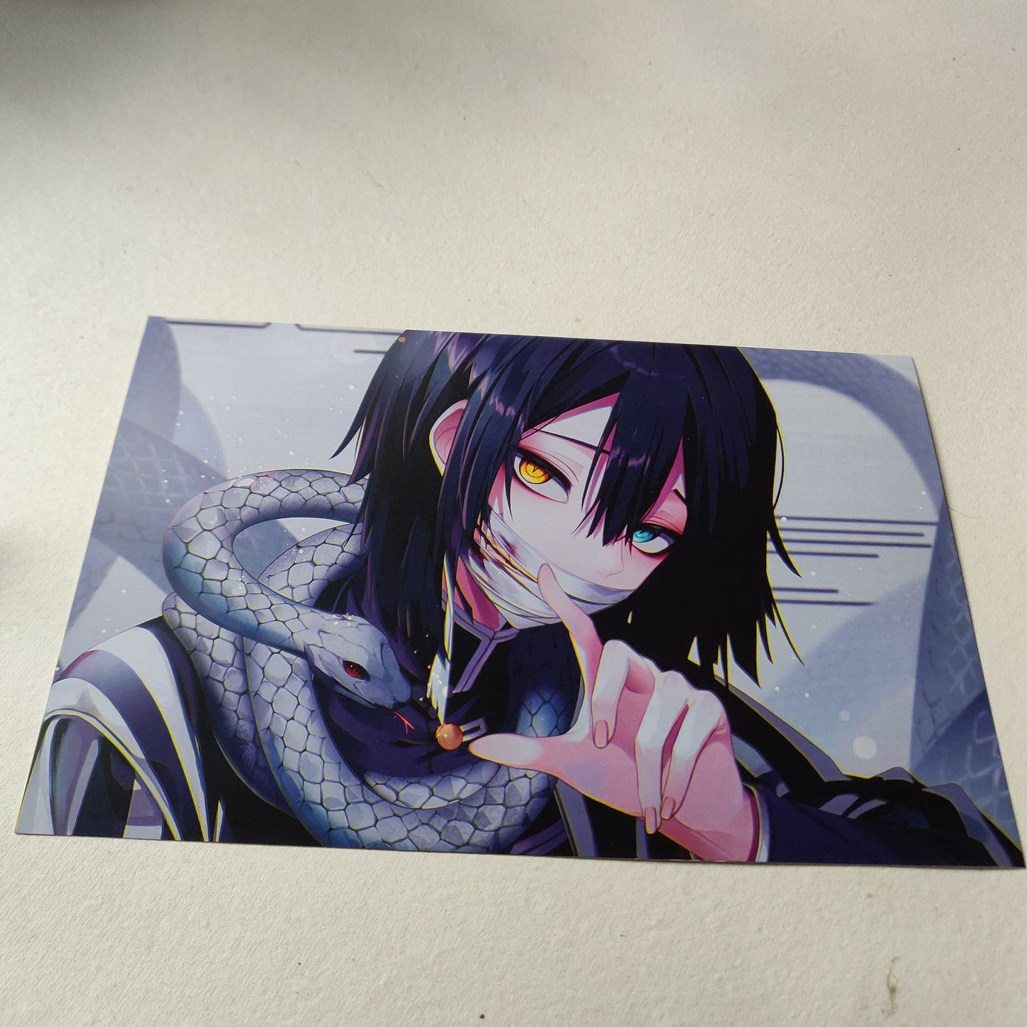 Obnai Serpent Hashira Demon Slayer wall poster