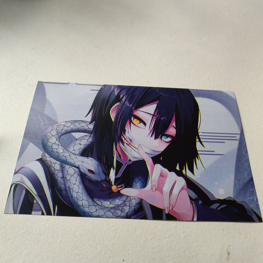 Demon Slayer Hashira wall poster combo of 9
