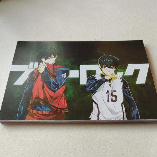 Blue Lock wall poster | Rin Itoshi and Isagi Yoichi