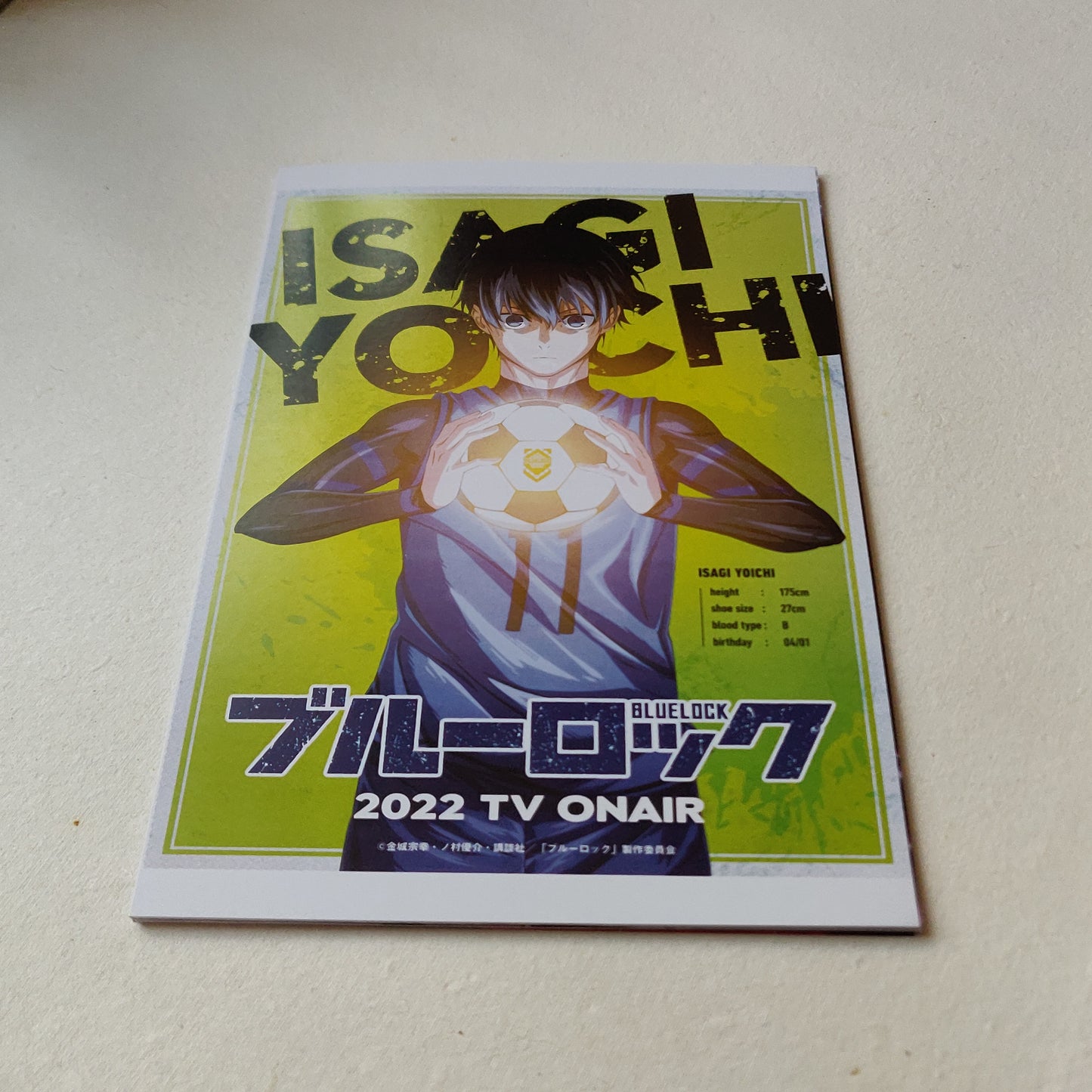 Blue Lock wall poster | Isagi Yoichi | Style 3