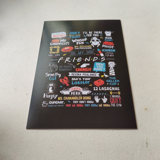 Friends wall poster | Style 6