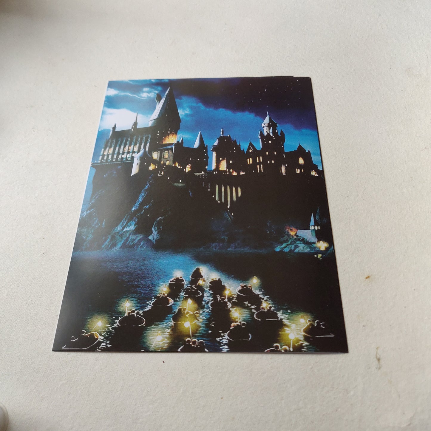 Hogwarts wall poster