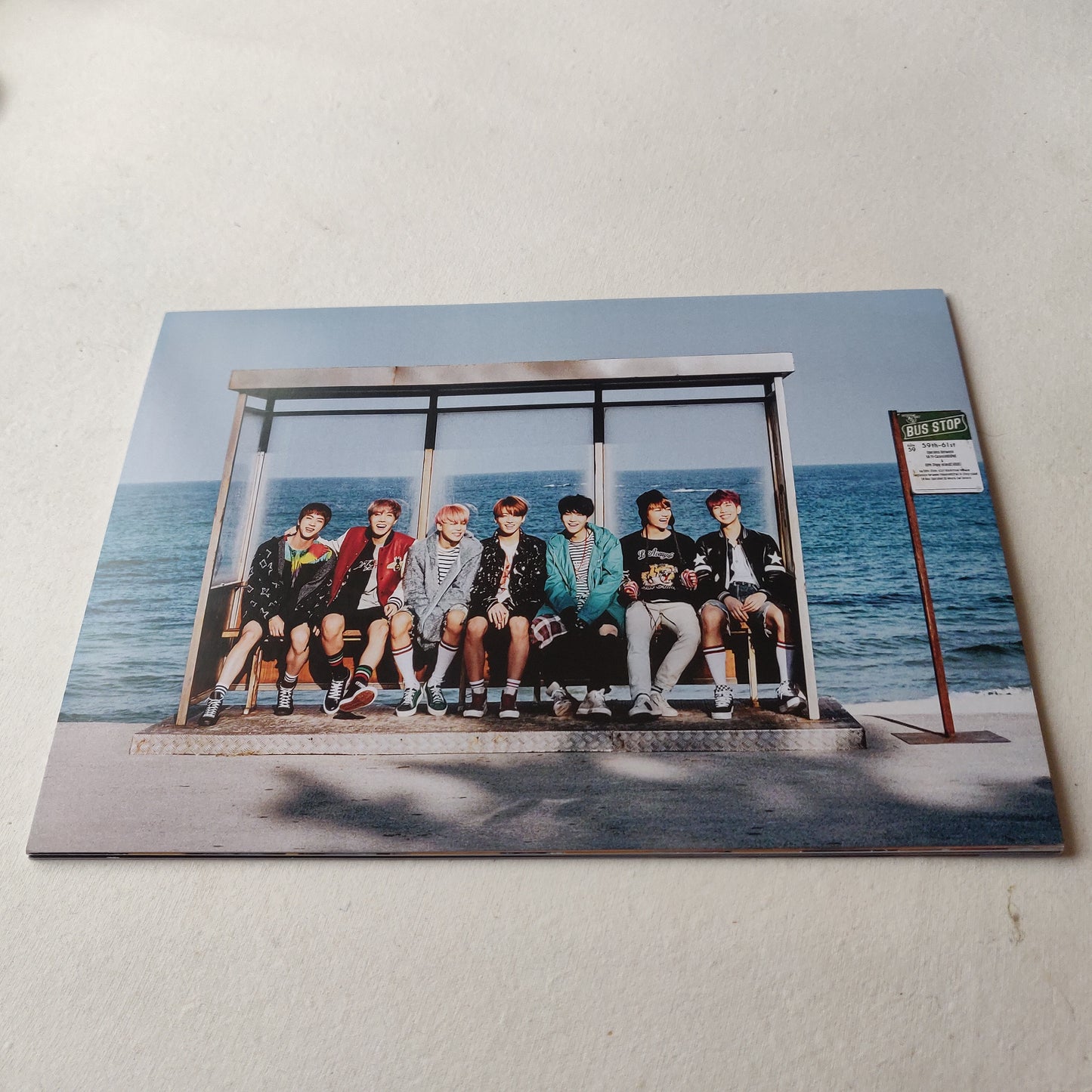 BTS Spring Day era wall poster