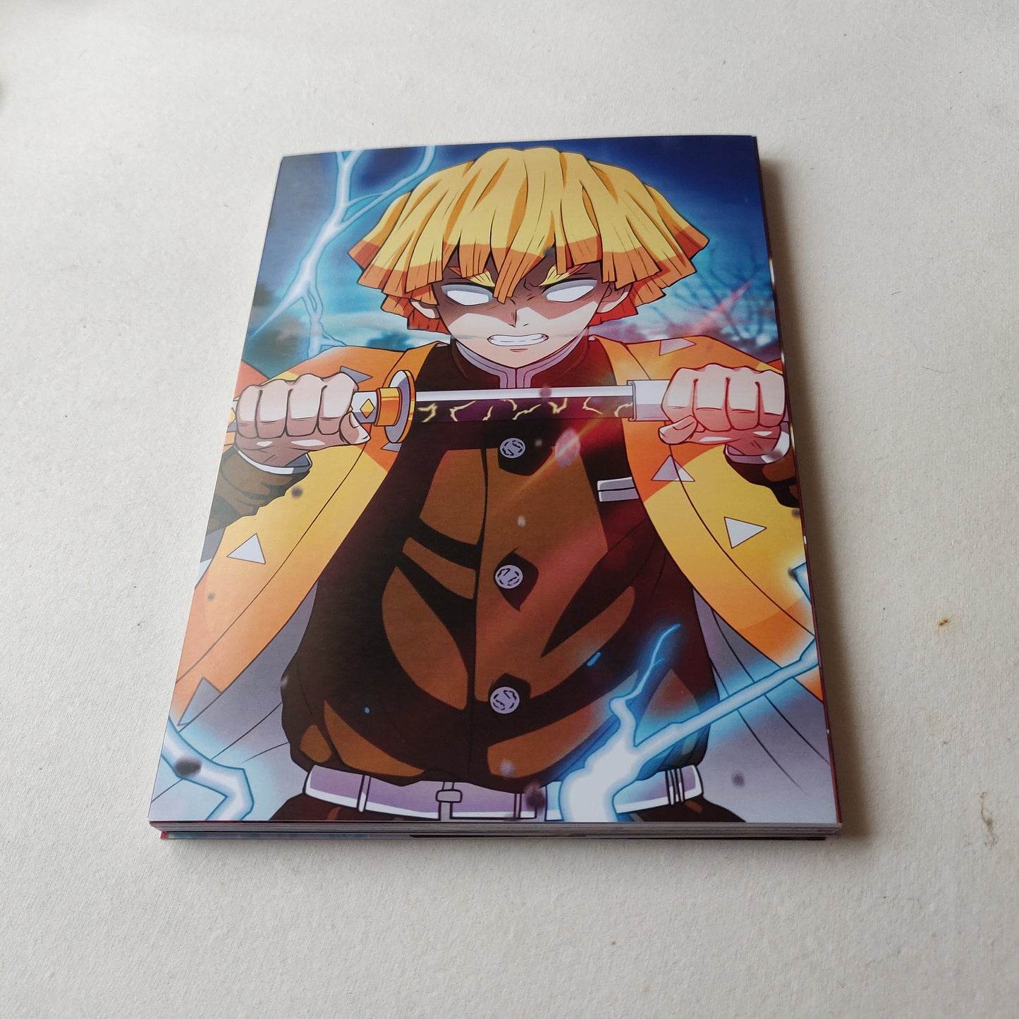 Zenitsu Demon Slayer wall poster | Style 4