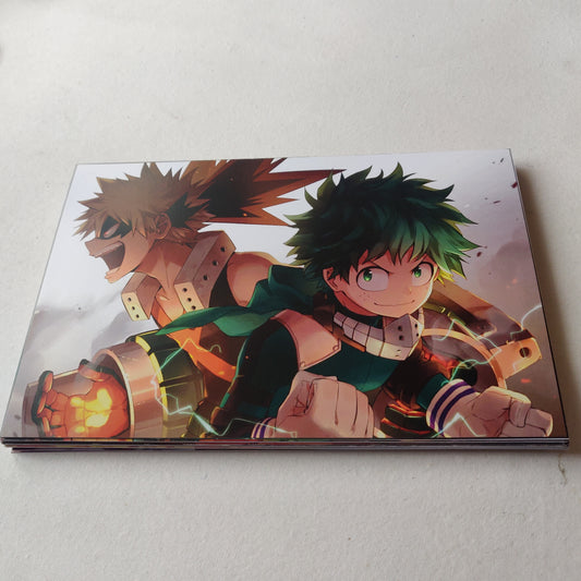 Midoriya vs Bakugo My Hero Academia wall poster | Style 2